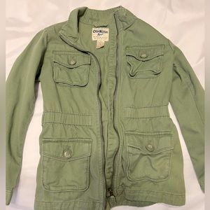 Oshkosh, Girls size 8 Army like jacket